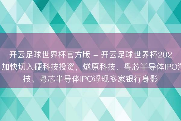 开云足球世界杯官方版 - 开云足球世界杯2026最新版app下载 加快切入硬科技投资，燧原科技、粤芯半导体IPO浮现多家银行身影